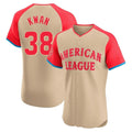 Tlead C.Guardians #38 Steven Kwan Player Cream American League All-Star Limited Elite Home Stitched Jerseys
