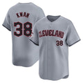 Tlead C.Guardians #38 Steven Kwan Player Gray Road Limited Home Stitched Jerseys