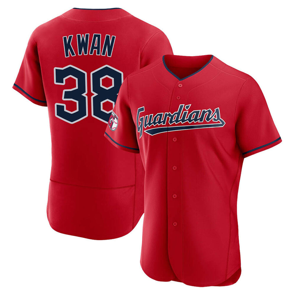 Tlead C.Guardians #38 Steven Kwan Player Red Limited Elite Home Stitched Jerseys