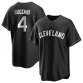 Tlead C.Guardians #4 Brayan Rocchio Player Black Home Game Stitched Jerseys