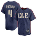 Tlead C.Guardians #4 Brayan Rocchio Player Navy City Connect Limited Home Stitched Jerseys