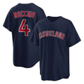 Tlead C.Guardians #4 Brayan Rocchio Player Navy Game Home Stitched Jerseys