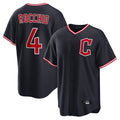 Tlead C.Guardians #4 Brayan Rocchio Player Navy Home Game Stitched Jerseys