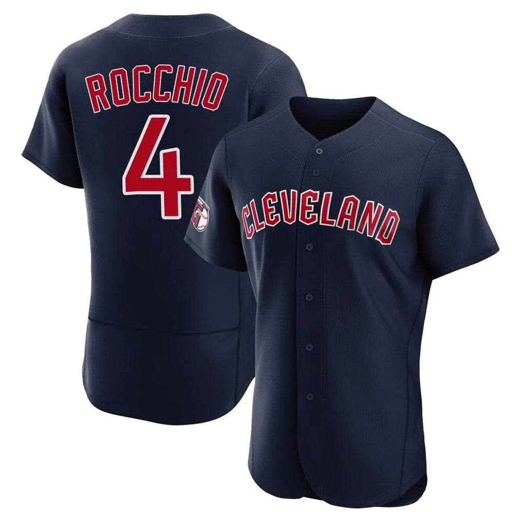 Tlead C.Guardians #4 Brayan Rocchio Player Navy Limited Elite Home Stitched Jerseys