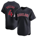 Tlead C.Guardians #4 Brayan Rocchio Player Navy Limited Home Game Stitched Jerseys