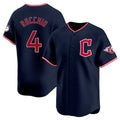 Tlead C.Guardians #4 Brayan Rocchio Player Navy Limited Home Stitched Jerseys
