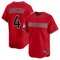 Tlead C.Guardians #4 Brayan Rocchio Player Red Limited Home Stitched Jerseys