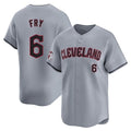 Tlead C.Guardians #6 David Fry Player Gray Road Limited Home Stitched Jerseys