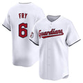 Tlead C.Guardians #6 David Fry Player White Limited Home Stitched Jerseys
