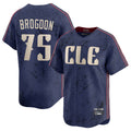 Tlead C.Guardians #75 Connor Brogdon Player Navy City Connect Limited Home Stitched Jerseys