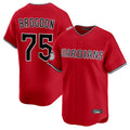 Tlead C.Guardians #75 Connor Brogdon Player Red Limited Home Stitched Jerseys