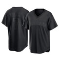 Tlead C.Guardians #7 George Valera Player Black T-shirt Home Game Stitched Jerseys