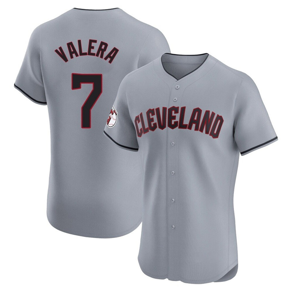 Tlead C.Guardians #7 George Valera Player Gray Road Limited Elite Home Stitched Jerseys
