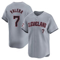 Tlead C.Guardians #7 George Valera Player Gray Road Limited Home Stitched Jerseys