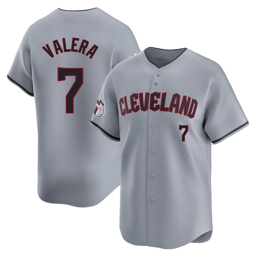 Tlead C.Guardians #7 George Valera Player Gray Road Limited Home Stitched Jerseys