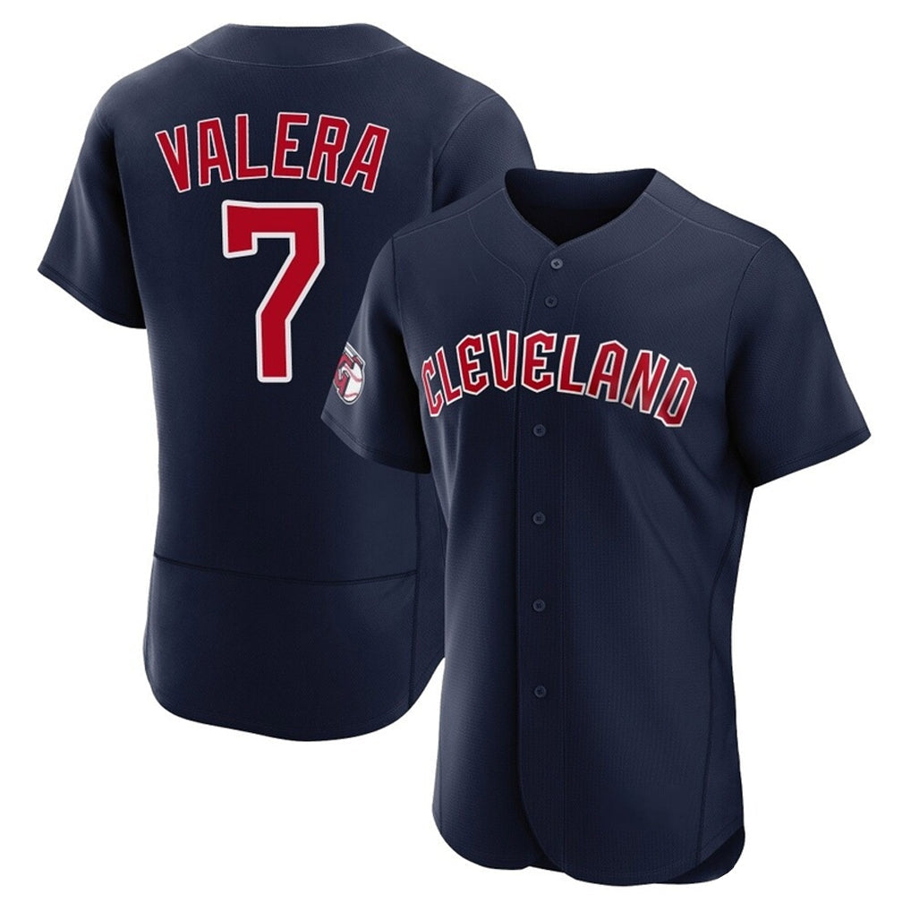 Tlead C.Guardians #7 George Valera Player Navy Limited Elite Home Stitched Jerseys