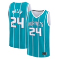 Tlead C.Hornets #24 Brandon Miller  Teal Fast Break Replica Jerseys - Icon Edition