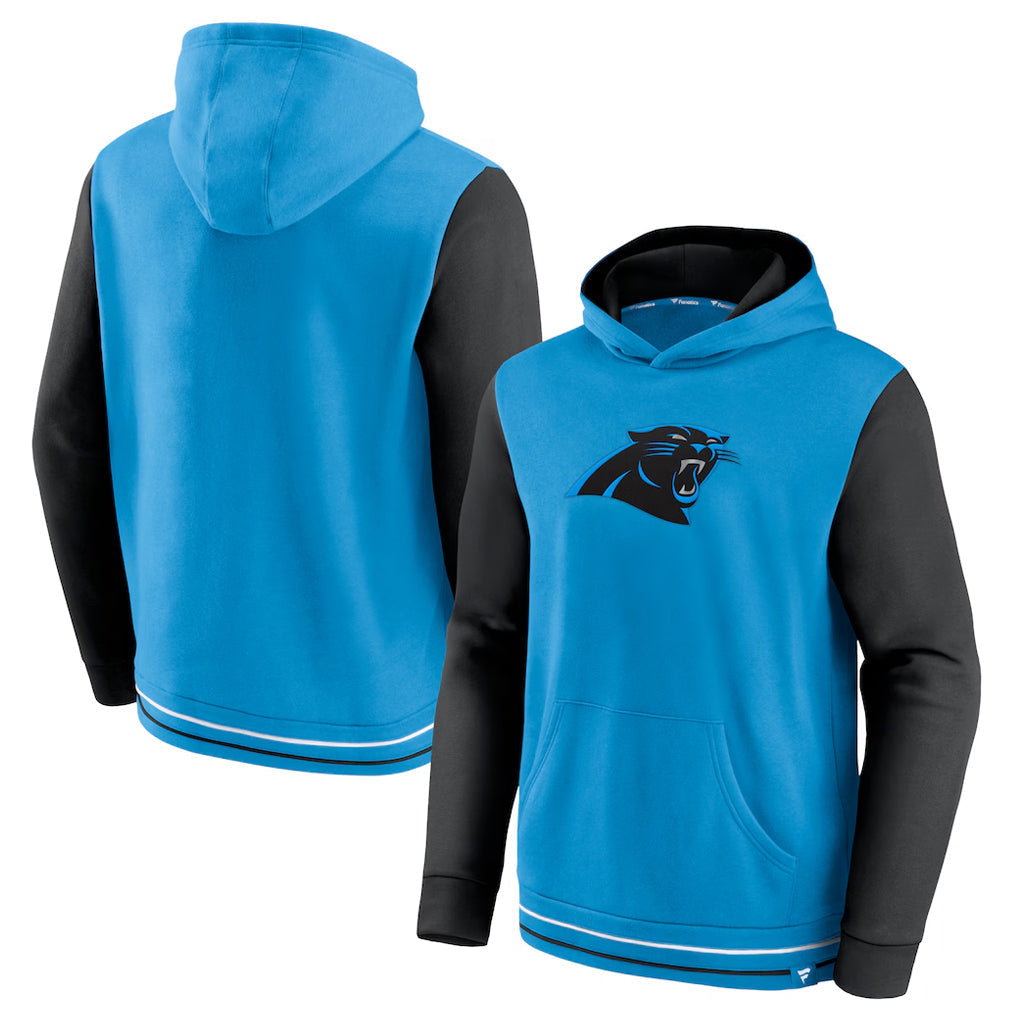 Tlead C.Panthers Blue-Black Salute to Service Hoodies Limited Blank Player Stitched Jerseys