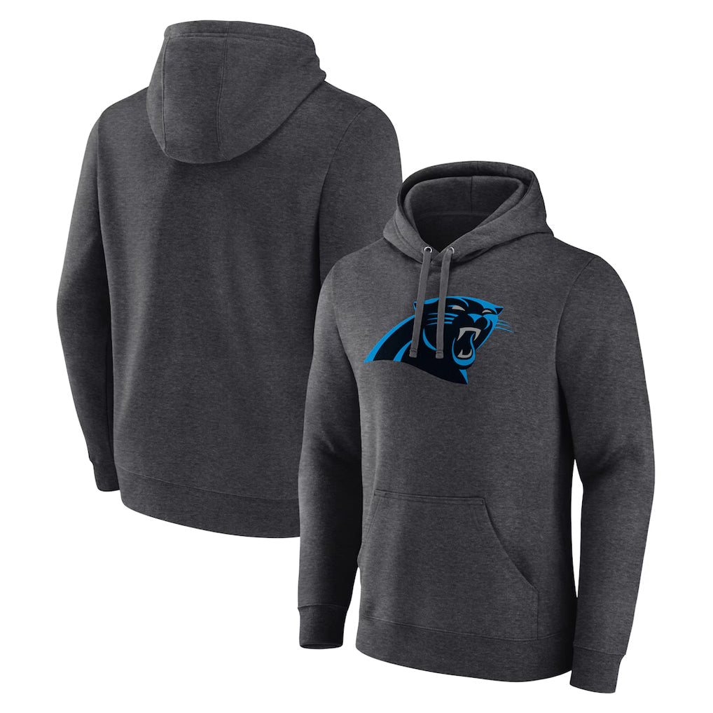 Tlead C.Panthers Gray Salute to Service Pullover Hoodies Blank Player Stitched Jerseys