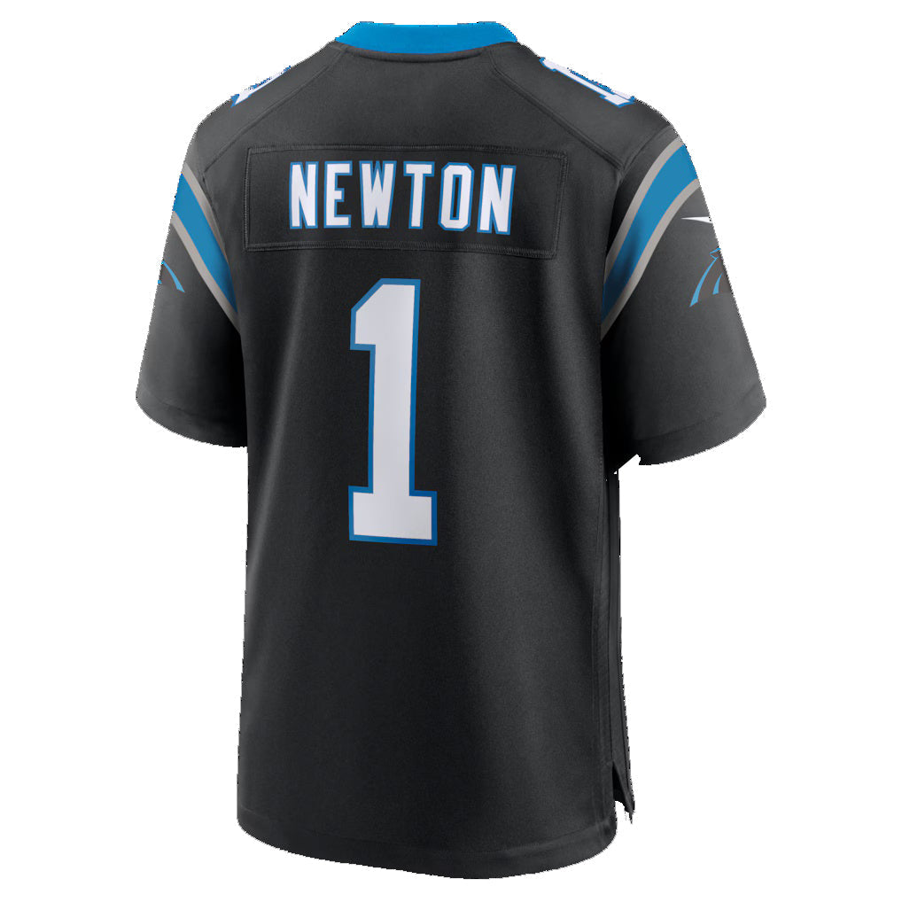 Tlead C.Panthers #1 Cam Newton Black Team Retired Game Stitched Jerseys