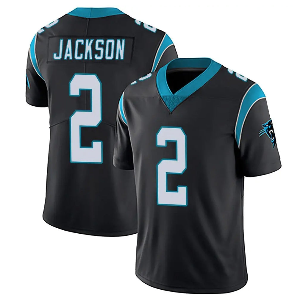 Tlead C.Panthers #2 Mike Jackson Player Black Vapor Untouchable Limited Game Stitched Jerseys