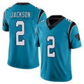 Tlead C.Panthers #2 Mike Jackson Player Blue Vapor Untouchable Limited Game Stitched Jerseys