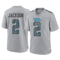Tlead C.Panthers #2 Mike Jackson Player Gray Atmosphere Fashion Game Stitched Jerseys