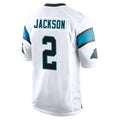 Tlead C.Panthers #2 Mike Jackson Player White Game Stitched Jerseys
