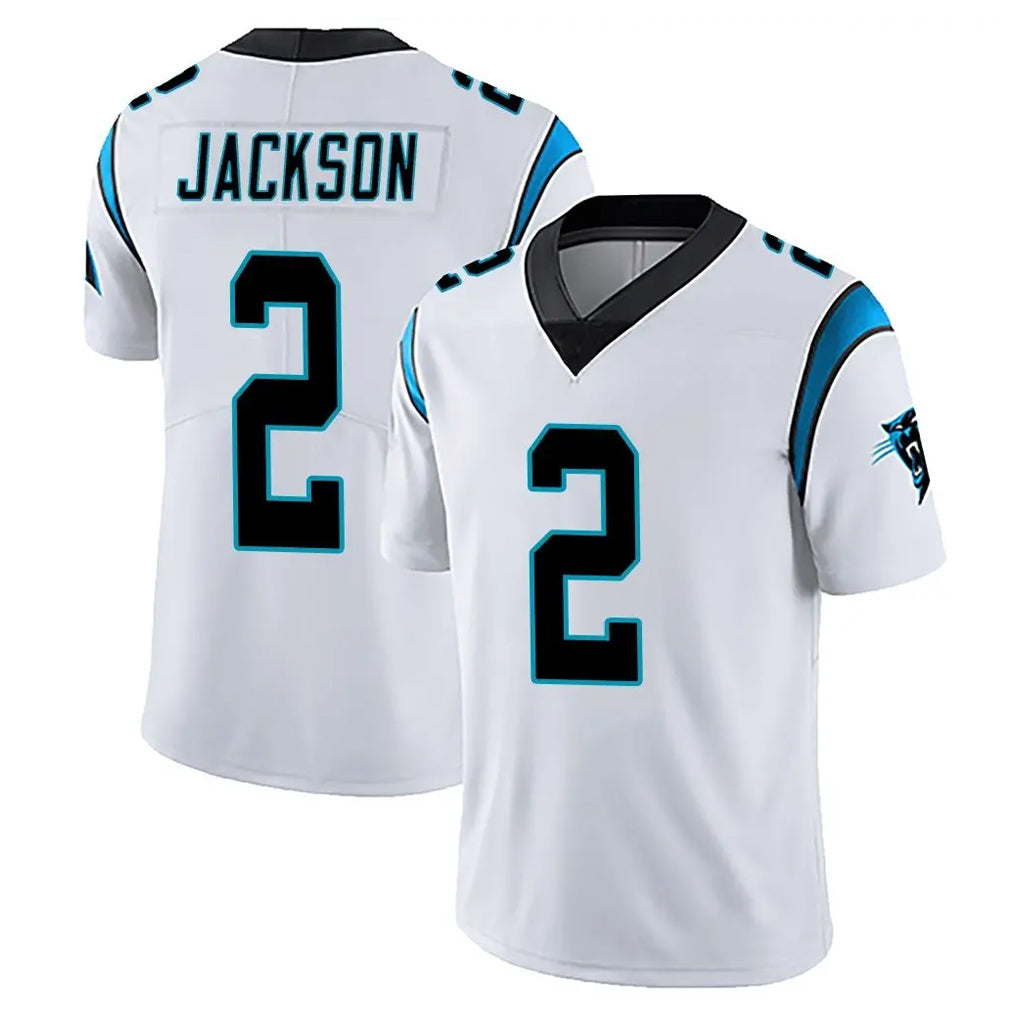 Tlead C.Panthers #2 Mike Jackson Player White Vapor Untouchable Limited Game Stitched Jerseys