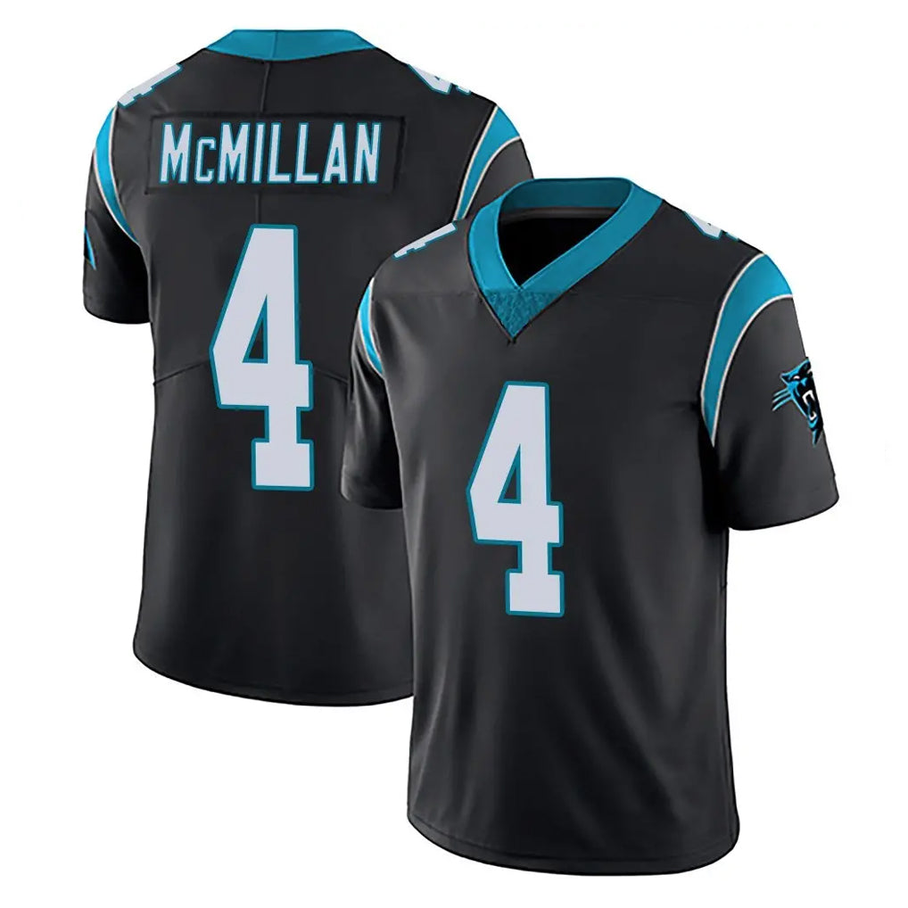 Tlead C.Panthers #4 Tetairoa McMillan Player Black Vapor Untouchable Limited Game Stitched Jerseys
