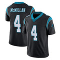 Tlead C.Panthers #4 Tetairoa McMillan Player Black Vapor Untouchable Limited Game Stitched Jerseys