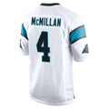 Tlead C.Panthers #4 Tetairoa McMillan Player White Game Stitched Jerseys