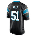 Tlead C.Panthers #51 Sam Mills Player Black Game Stitched Jerseys
