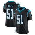 Tlead C.Panthers #51 Sam Mills Player Black Vapor Untouchable Limited Game Stitched Jerseys