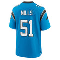 Tlead C.Panthers #51 Sam Mills Player Blue Home Game Stitched Jerseys