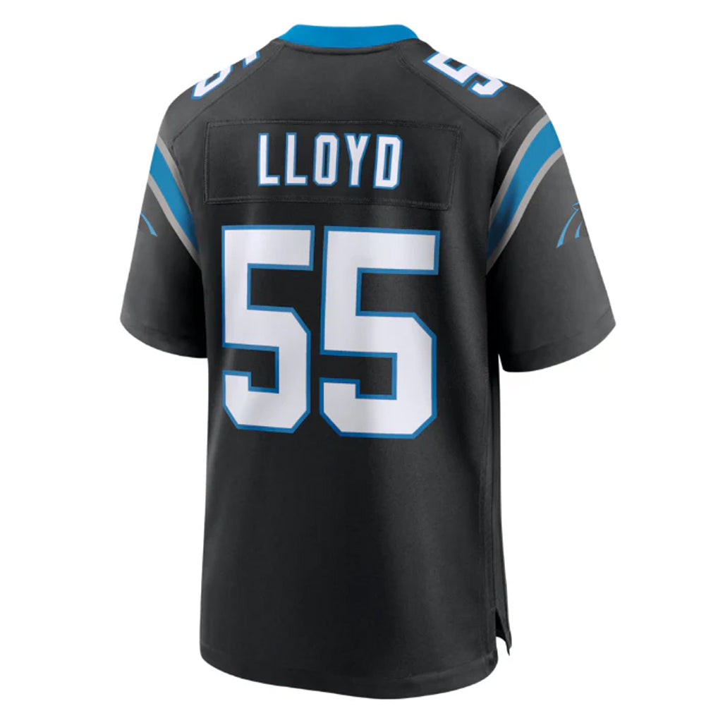 Tlead C.Panthers #55 Devin Lloyd Player Black Home Game Stitched Jerseys