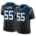 Tlead C.Panthers #55 Devin Lloyd Player Black Vapor F.U.S.E. Limited Home Game Stitched Jerseys