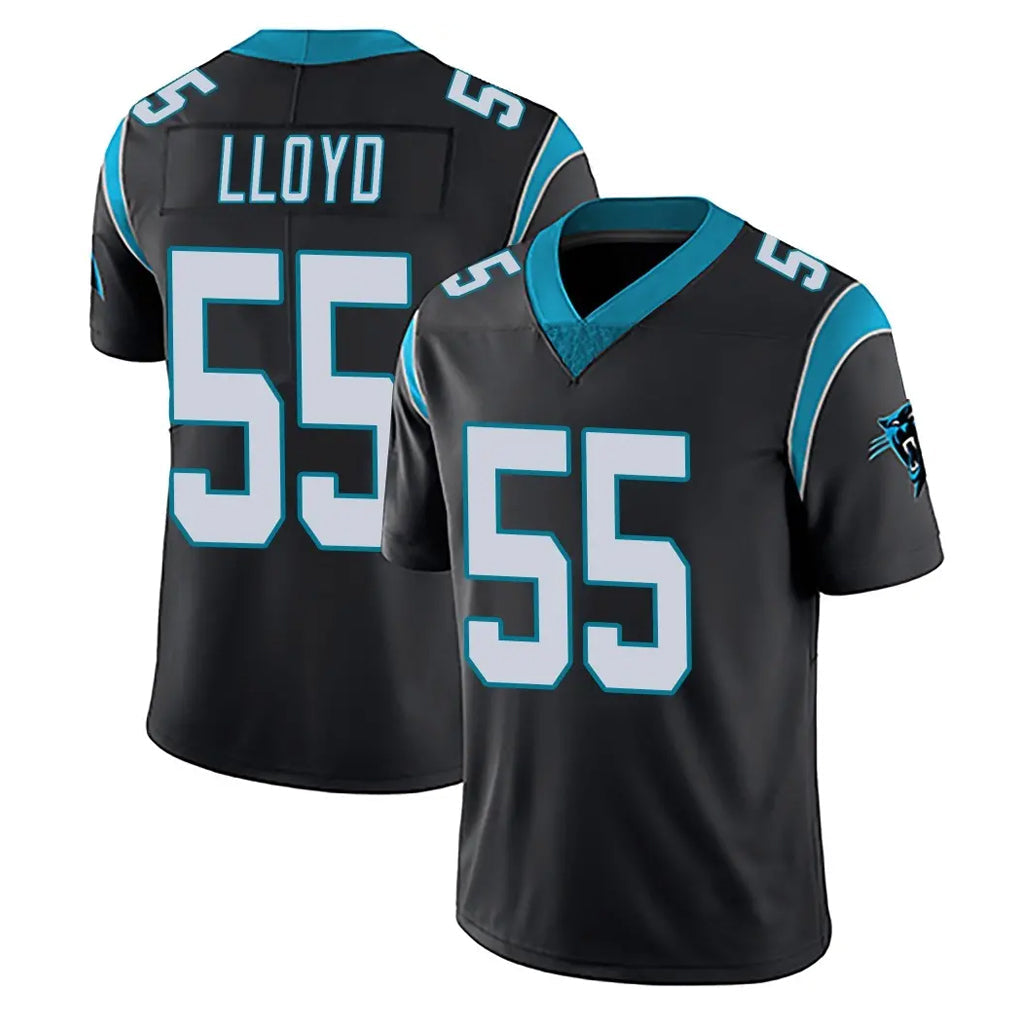 Tlead C.Panthers #55 Devin Lloyd Player Black Vapor Untouchable Limited Game Stitched Jerseys