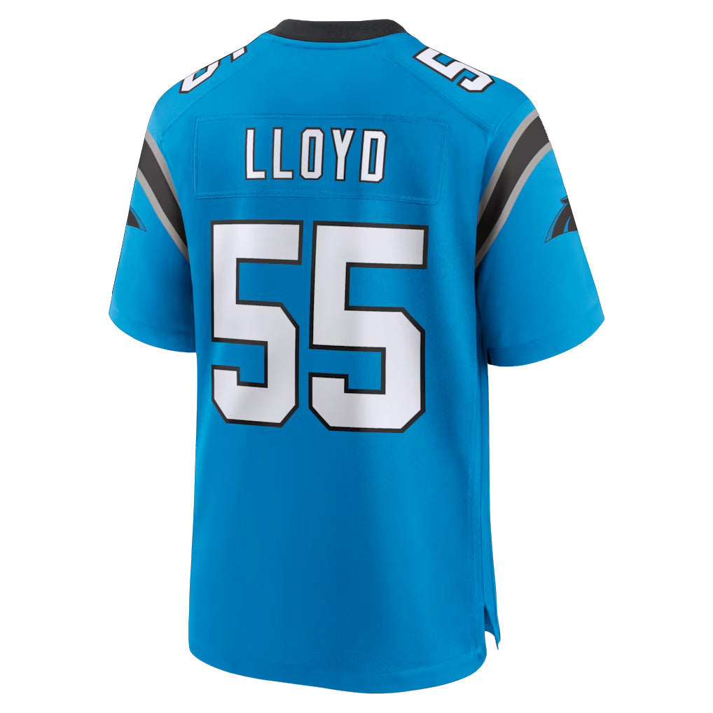 Tlead C.Panthers #55 Devin Lloyd Player Blue Home Game Stitched Jerseys