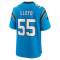 Tlead C.Panthers #55 Devin Lloyd Player Blue Home Game Stitched Jerseys
