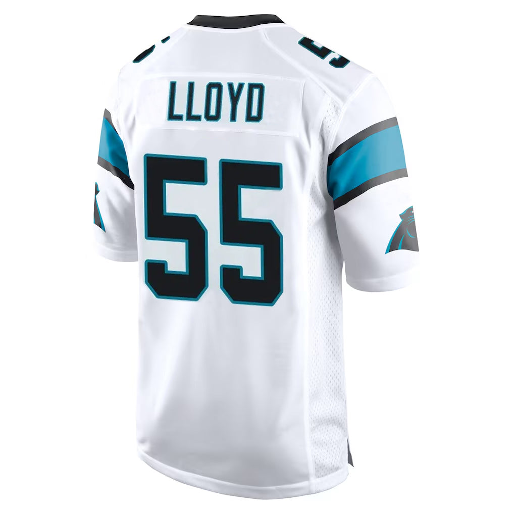 Tlead C.Panthers #55 Devin Lloyd Player White Game Stitched Jerseys