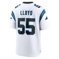Tlead C.Panthers #55 Devin Lloyd Player White Home Game Stitched Jerseys