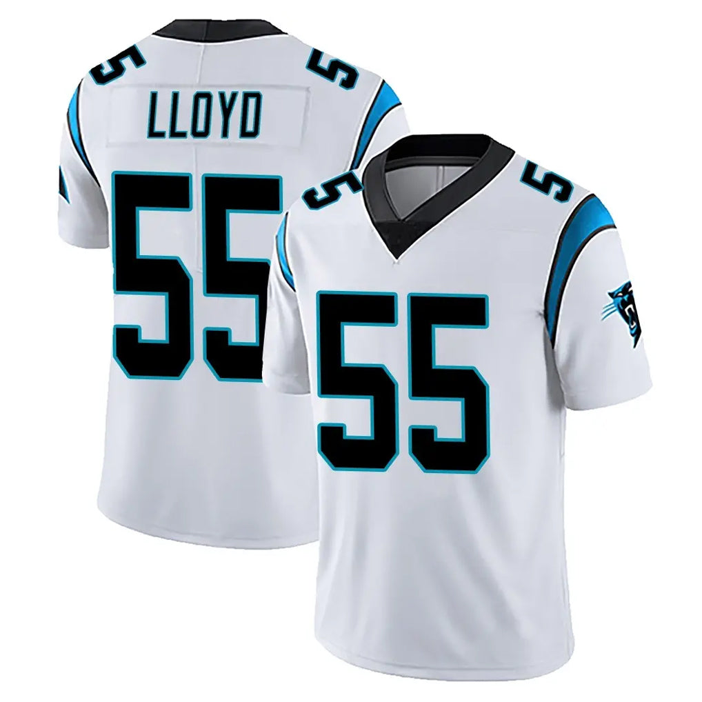 Tlead C.Panthers #55 Devin Lloyd Player White Vapor Untouchable Limited Game Stitched Jerseys