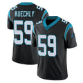 Tlead C.Panthers #59 Luke Kuechly Player Black Vapor Untouchable Limited Game Stitched Jerseys