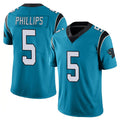 Tlead C.Panthers #5 Jaelan Phillips Player Blue Vapor Untouchable Limited Game Stitched Jerseys