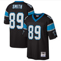Tlead C.Panthers #89 Steve Smith Black Legacy Replica Jersey American Stitched Jerseys