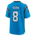 Tlead C.Panthers #8 Jaycee Horn Blue Alternate Game Stitched Jerseys