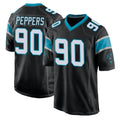 Tlead C.Panthers #90 Julius Peppers Player Black Game Stitched Jerseys