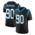 Tlead C.Panthers #90 Julius Peppers Player Black Vapor Untouchable Limited Game Stitched Jerseys