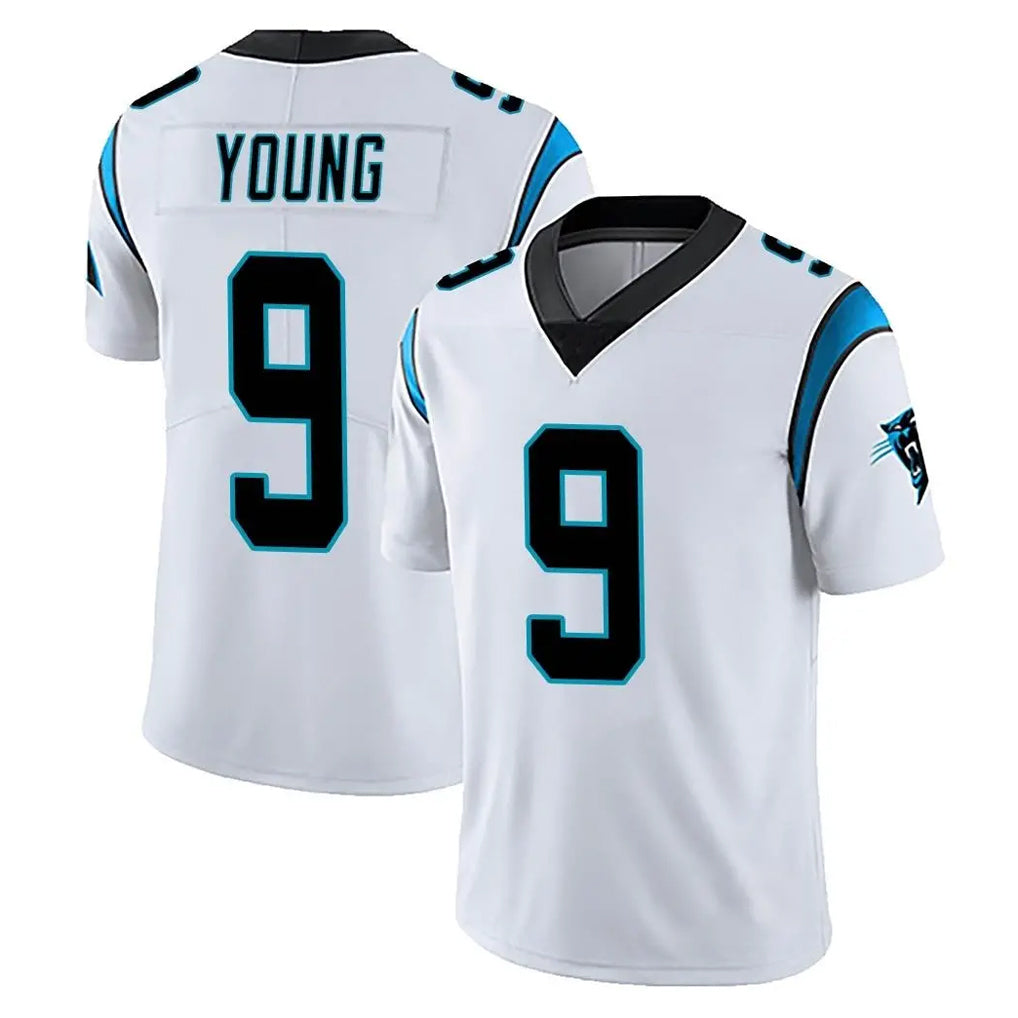 Tlead C.Panthers #9 Bryce Young Player White Vapor Untouchable Limited Game Stitched Jerseys